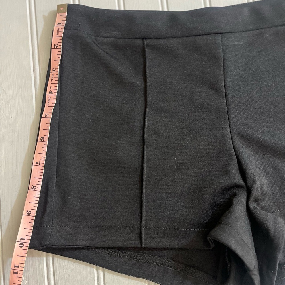 Wild Fable High Rise Hot Shorts Womens Small Black Stretchy Side Zipper NWT - Picture 7 of 10